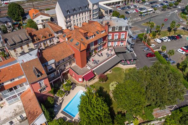 hotel à lourdes avec parking